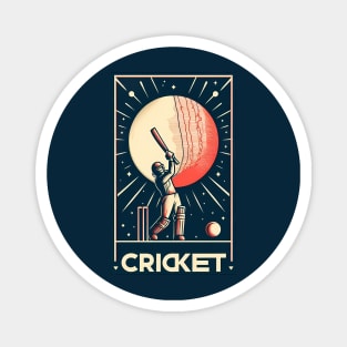 Cricket Player Magnet